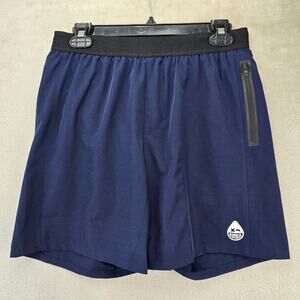 Rumble Boxing Shorts Medium Blue Lined Athletic Fitness